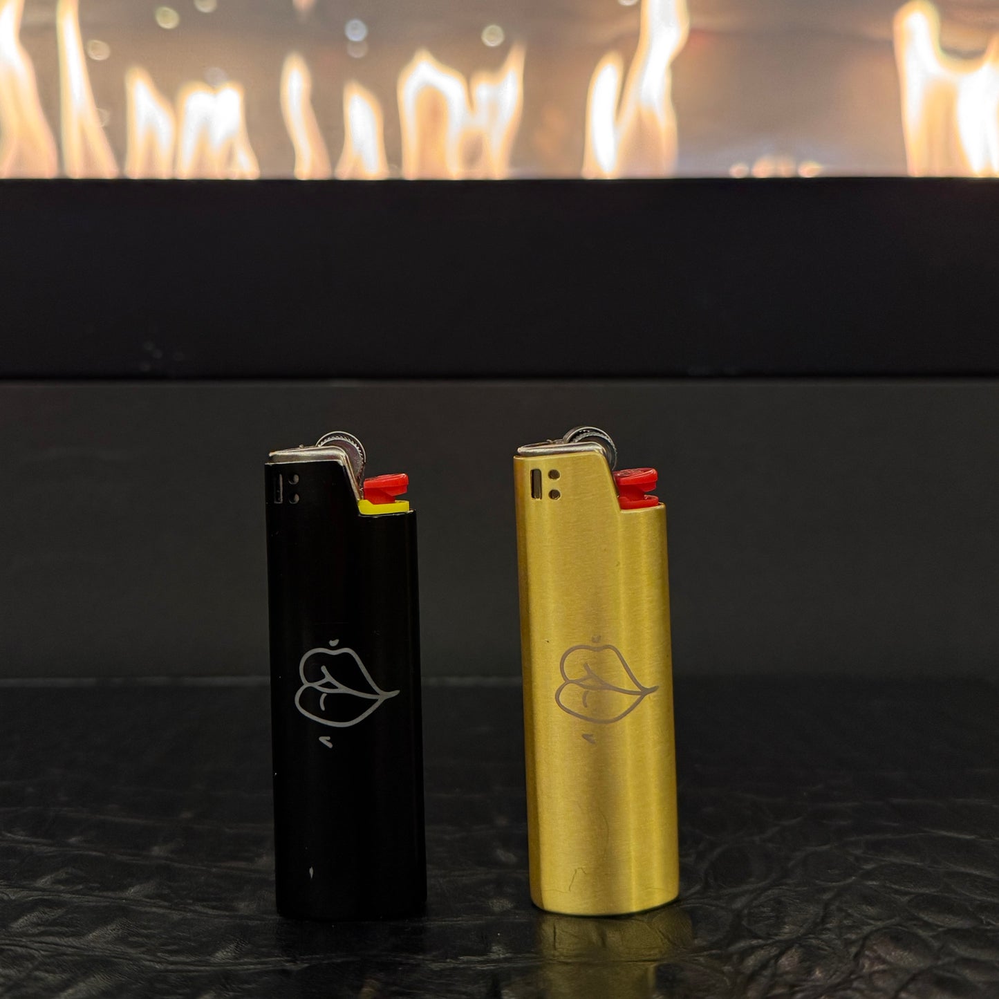 Twin Flames Lighter Cover